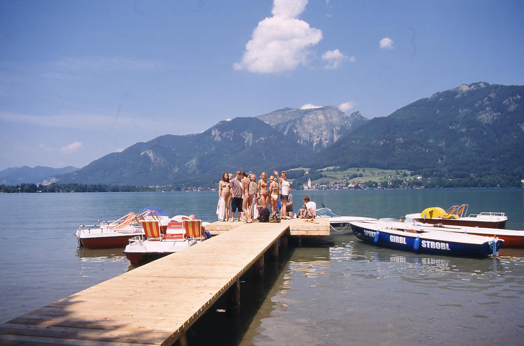Hotel Youhey Am Wolfgangsee Strobl Exteriör bild